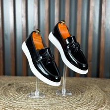 Modern Rugan Klasik Loafer Erkek Ayakkabı M1317