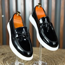 Modern Rugan Klasik Loafer Erkek Ayakkabı M1317
