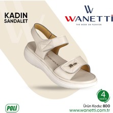 Kadın Sandalet Spor Günlük Kullanıma Uygun Cırtlı Comfort Taban Sandalet