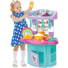 Dede Frozen Karlar Ülkesi Şef Mutfak - Elsa Anna Oyuncak Mutfak Seti