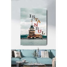 Özkacar Group Kız Kulesi Manzara Kanvas Tablo Ev Duvar Salon Ofis Dükkan Hediyelik Dekarasyon Süsü