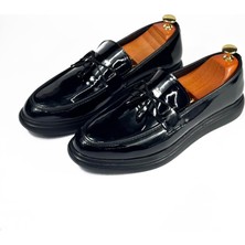 Modern Rugan Klasik Loafer Ayakkabı M1316