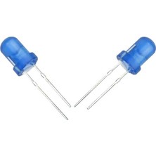 Halmet Mantar LED 4.8mm Mavi