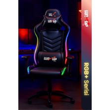 WOXUP PRIME RGB LED Oyuncu Koltuğu | Premium Işıklı RGB Gaming Koltuk | Ergonomik E-Spor Ekipmanı