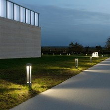 Orvia Led’li Alüminyum Dış Mekan Bahçe Aydınlatması | 60 cm Yürüyüş Yolu Bollard Aydınlatma