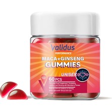 Validus Performance Maca + Ginseng 60 Gummies (Pectin)