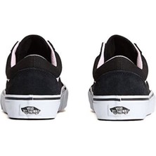 Vans Old Skool Siyah - Beyaz Renkli Bisiklet Giyim Ayakkabı Düz Desenli Mevsimlik Kullanım İçin