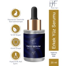Erkeklere Özel Nemlendirici Yağ Dengesi Sağlayan Etkili Yüz Serumu 20 ml