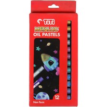 Titi Metallic Yağlı Pastel Boya 12LI PL12MH
