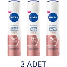 Nivea Derma Control Clinical Sprey Deodorant Kadın 150 ml x 3 Adet