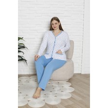 Kadın Pijama  Takımı Uzun Kol