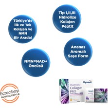 Dynavit Multi Collagen&NMN 30 Saşe - Hidrolize Peptit Tip 1-2-3 Kolajen