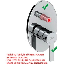 GPD Atros Ankastre Batarya Sıva Üstü