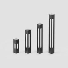 Led’li Alüminyum Peyzaj Aydınlatması | 100 cm Bollard Bahçe Aydınlatma Direği