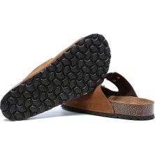 K14943 Kifidis Soft Step Kadın Çift Bantlı Mantar Terlik 36-41