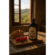 Home Amber 500 ml Cam Zeytinyağı Yağdanlık Şişesi Vintage Ayçiçek Yağlık