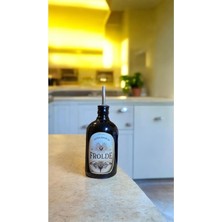 Home Amber 500 ml Cam Zeytinyağı Yağdanlık Şişesi Vintage Ayçiçek Yağlık