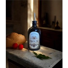 Home Amber 500 ml Cam Zeytinyağı Yağdanlık Şişesi Vintage Ayçiçek Yağlık