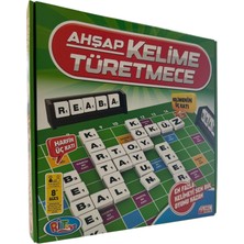 Ahşap Kelime Üretme Oyunu | Dil Gelişimi ve Zeka Geliştirici Eğitici Oyun