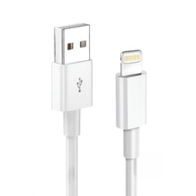 Iphone 6 6s 7 8 x Xs Xr 11 12 13 14 Pro/plus/max Hızlı Şarj Kablosu USB To Lightning Beyaz 1 mt