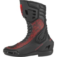 Forma Freccia Evo Korumalı Motosiklet Botu Siyah  Kırmızı