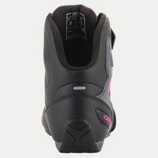 Alpinestars Stella Faster-3 Ds Korumalı Kadın Motosiklet Botu Siyah  Gri  Fuşya