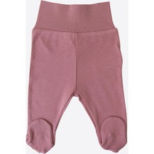 Organik Bunny 3'lü Patikli Pantolon Pembe