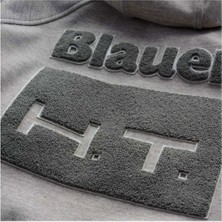 Blauer Easy Men Open Hoody Korumalı Motosiklet Montu Gri