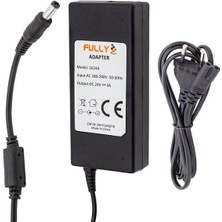 O-1624A 24 Volt - 3 Amper Plastik Kasa Masaüstü Adaptör 5.5*2.5 Uç