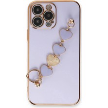 iPhone 13 Pro Max Kılıf Esila Silikon - Lila