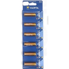 Varta Longlife 6'lı AA Kalem pil