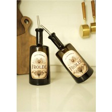 Home 2'li Amber 500 ml Cam Ayçiçek Yağı Zeytinyağı Şişesi Yağdanlık