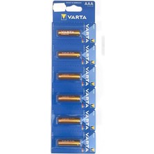 Varta Longlife 6 lı AAA İnce pil