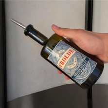 Home 2'li Amber 500 ml Cam Ayçiçek Yağı Zeytinyağı Şişesi Yağdanlık
