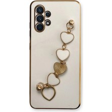Samsung Galaxy A32 Kılıf Esila Silikon - Beyaz