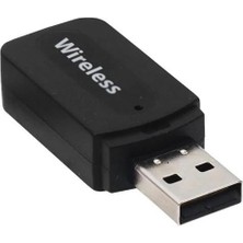 PM-15152 Bluetooth Wireless To 3.5mm Jack Audio Ses Mp3 Alıcı (Receiver Çevirici Adaptö