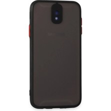 Samsung Galaxy J7 Pro / J730 Kılıf Montreal Silikon Kapak - Siyah