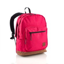 Hedgebag HB3320-03 Sırt Çantası 2 Göz- Kırmızı 8681506308139