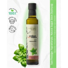 Fesleğen Çeşnili Naturel Sızma Zeytinyağı 250 ml