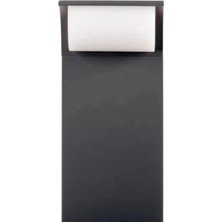 Elektrikpark  Köln 50 cm LED Bahçe Direği – 14W 3000K Orta Boy Antrasit Bollard Lambası