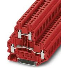 Klemsan Pık 2.5n-Kr ,kırmızı-2.5mm,2-Kat,vidalı Ray Klemens