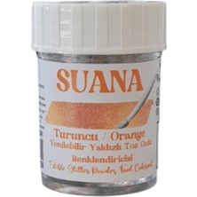 Suana Turuncu Metalik Toz Gıda Renklendiricisi 5 gr