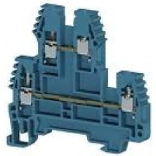 Klemsan Pık 2.5n-Mv ,mavi-2.5mm,2-Kat,vidalı Ray Klemens