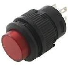 Çin RL16-503BY-KR ,KONTAK-1A Kırmızı Yaylı M16 Buton