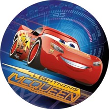 Deniz Parti Cars Yuvarlak Pasta Yenilebilir Resim Baskı 20 cm