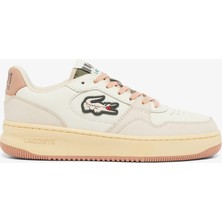Lacoste L001 Court Kadın Krem Sneaker