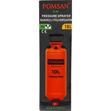 Pomsan 10 l Mekanik Basınçlı Bahçe Püskürtücü | K‑93 Serisi – Bahçe & Sera Pompası
