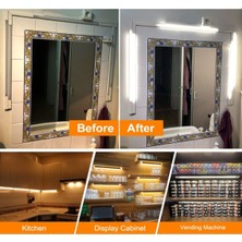 2 Adet 50 cm 220V Opak Çubuk Bar LED Gün Işığı SB-6554