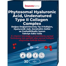 İmuneks Farma Phytosomal Hyaluronic Acid,undenatured Type Iı Collagen Complex x 2 Adet