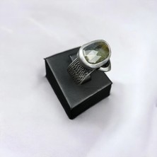 Safir Gümüş Yüzük